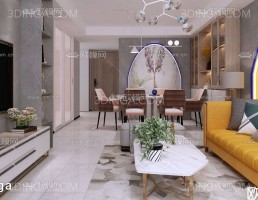 صحنه داخلی اتاق نهارخوری