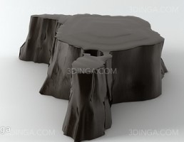 نیمکت فضای باز