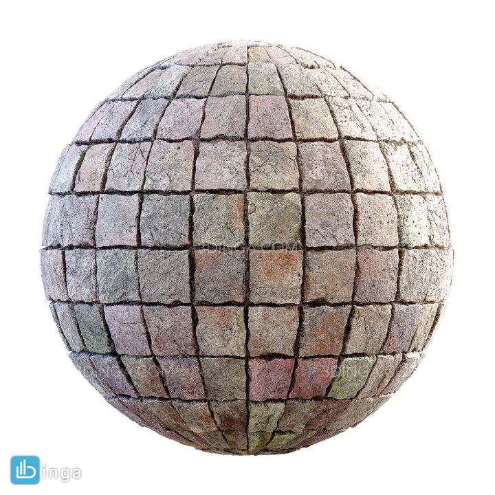 تکسچر سنگفرش مربعی