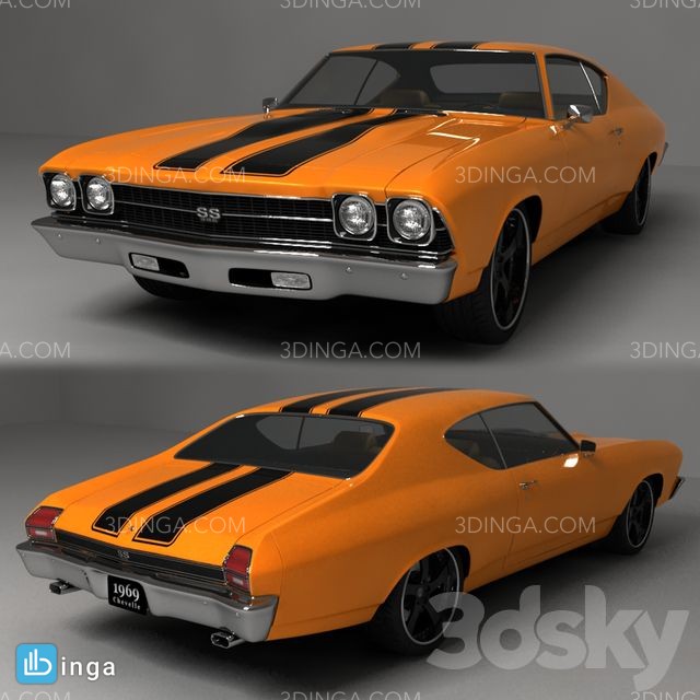 ماشین شورولت Chevelle SS سال 1969