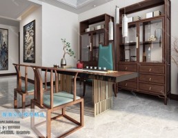 صحنه داخلی اتاق پذیرایی چینی