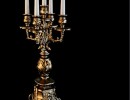 شمع + شمعدان کلاسیک
