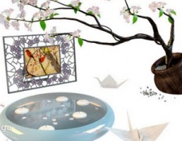 مجموعه وسایل تزیینی