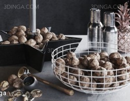 دکوراسیون گردوی کریسمس