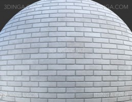 تکسچر آجر سفید شسته شده