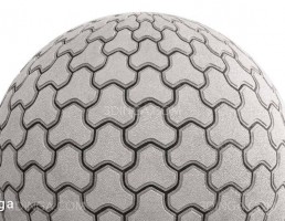 تکسچر سنگفرش پیاده رو