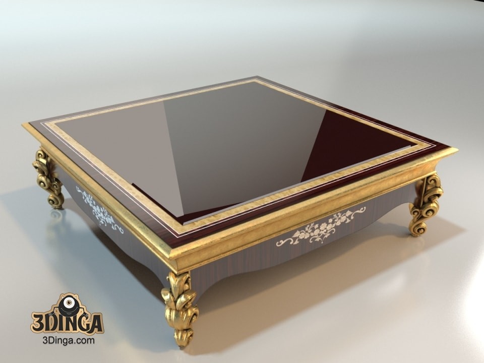 مدل میز عسلی کلاسیک بزرگ