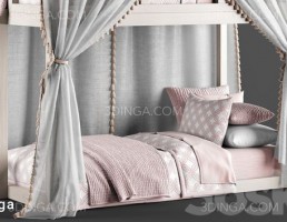 تختخواب دوطبقه ی کودک
