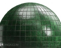 تکسچر کاشی دیواری سبز
