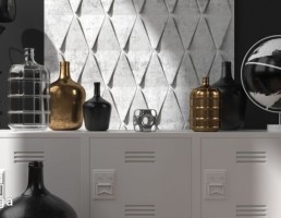 میز کنسول + گلدان تزیینی