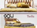 تختخواب مدرن Natural Twils