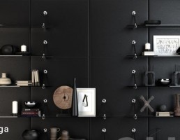 قفسه دیواری وسایل تزیینی