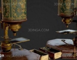 میکروسکوپ قدیمی