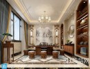 صحنه داخلی اتاق چای سبک چینی