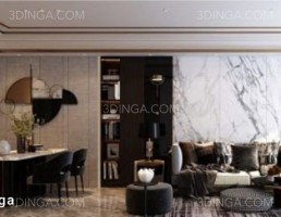 ناهار خوری - اتاق پذیرایی