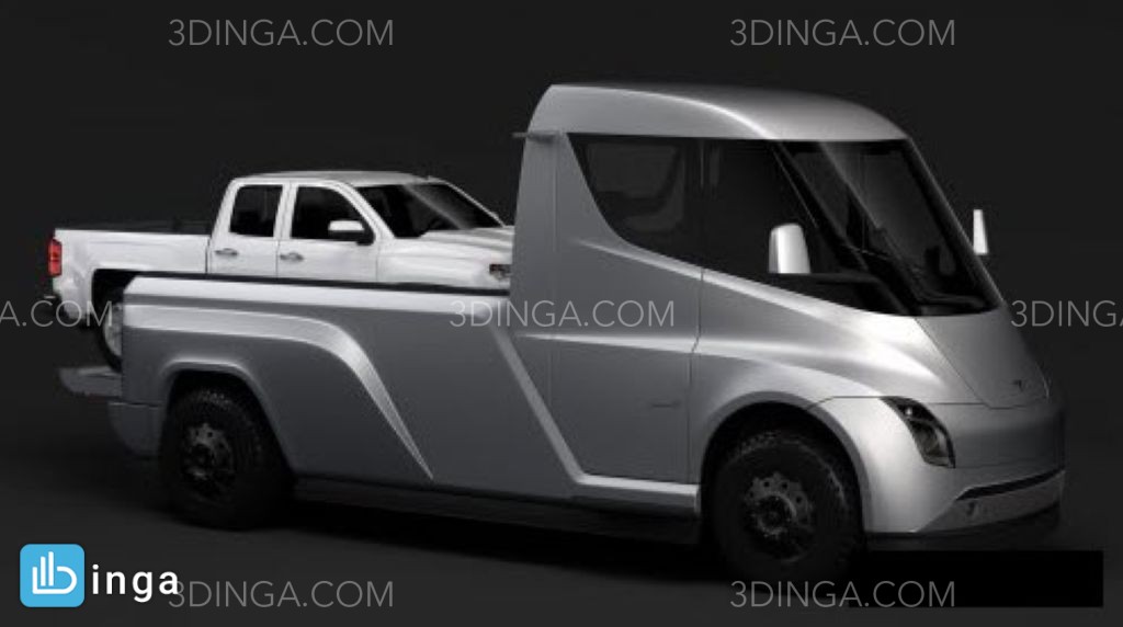 ماشین تسلا پیکاپ سال 2020