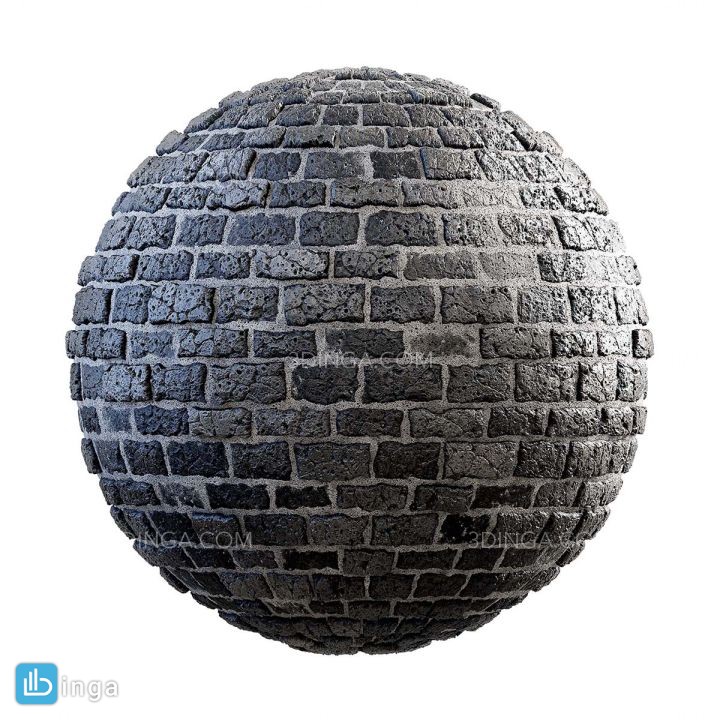 تکسچر دیوار سیاه قلعه