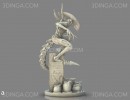 کاراکتر تخیلی برای چاپ سه بعدی