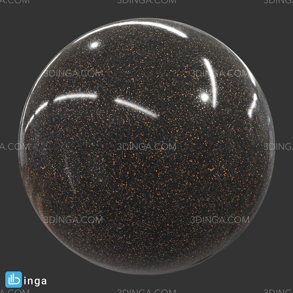 تکسچر سنگ Quartz نارنجی