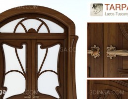 درب چوبی کلاسیک