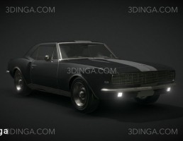 ماشین شورولت کامارو 327 V-8 سال 1967