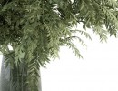 دسته گل در گلدان شیشه ای