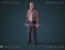 کاراکتر مرد ایستاده