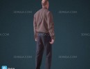 کاراکتر مرد ایستاده