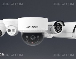مجموعه ایی از دوربین های امنیتی Hikvision