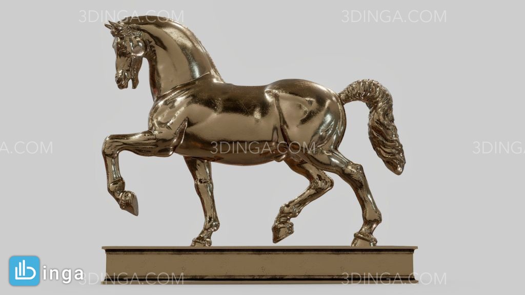 مجسمه اسب لئوناردو داوینچی