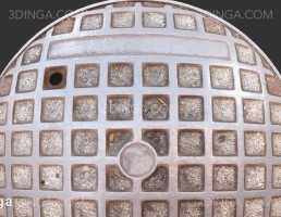 تکسچر درب منهول خیابان شهری
