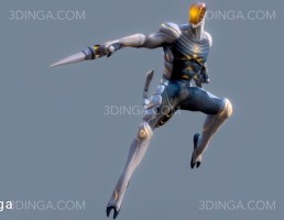 کاراکتر جنگجوی تخیلی (Cyborg Zodiac)