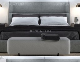 ست تخت خواب دونفره مدرن
