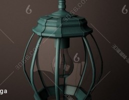 مدل سه بعدی لامپ تزیینی