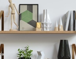 شلف وسایل تزیینی