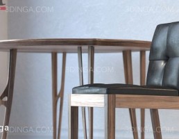 ست میز و صندلی چوبی
