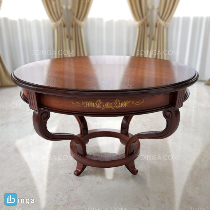 میز قهوه چوبی