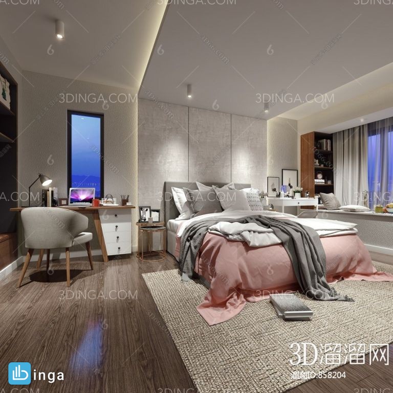 اتاق خواب سبک مدرن