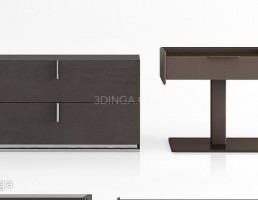 میز کنسول + پاتختی چوبی