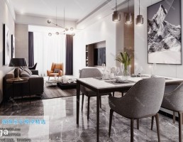 اتاق غذا خوری سبک مدرن