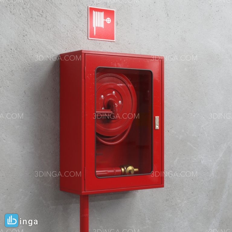 جعبه شلنگ آتش نشانی