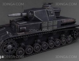 تانک WW2 آلمانی پانزر چهارم اوسف