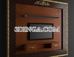 دکور دیواری پشت تلویزیون کلاسیک