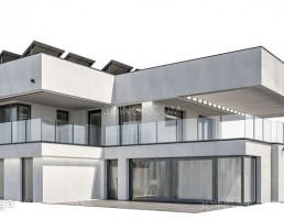 نمای بیرونی خانه مدرن