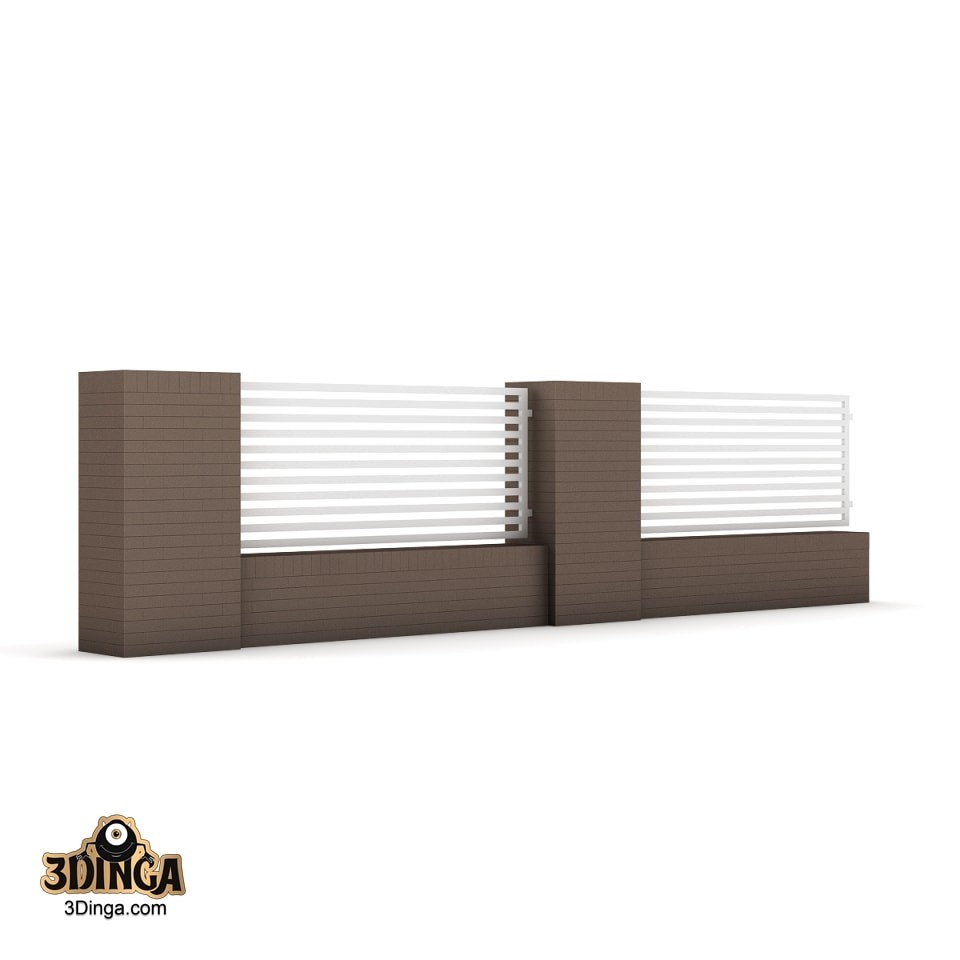 نرده محوطه ساختمان