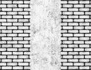 متریال آجر رنگ سفید طبیعی