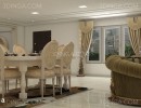 صحنه داخلی آپارتمان سبک کلاسیک