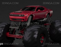 ماشین دوج Challenger Demon