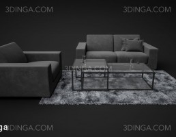 ست کاناپه راحتی مناسب برای نشیمن و اداری