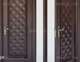 درب چوبی کلاسیک